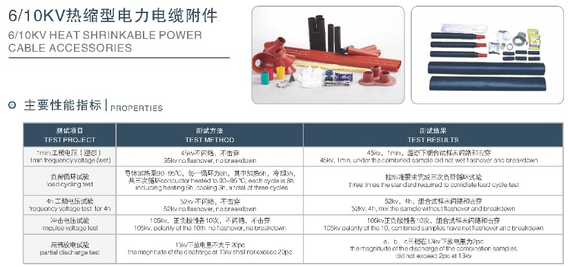 10KV单芯热缩终端 户外