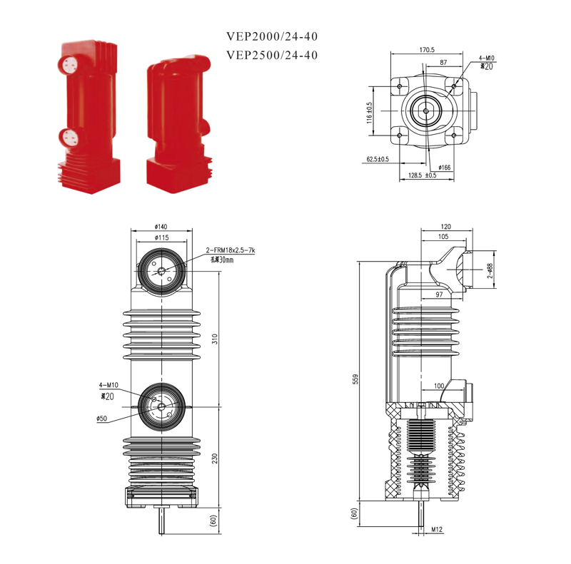 VEP2500/24-40 VEP458A固封极柱