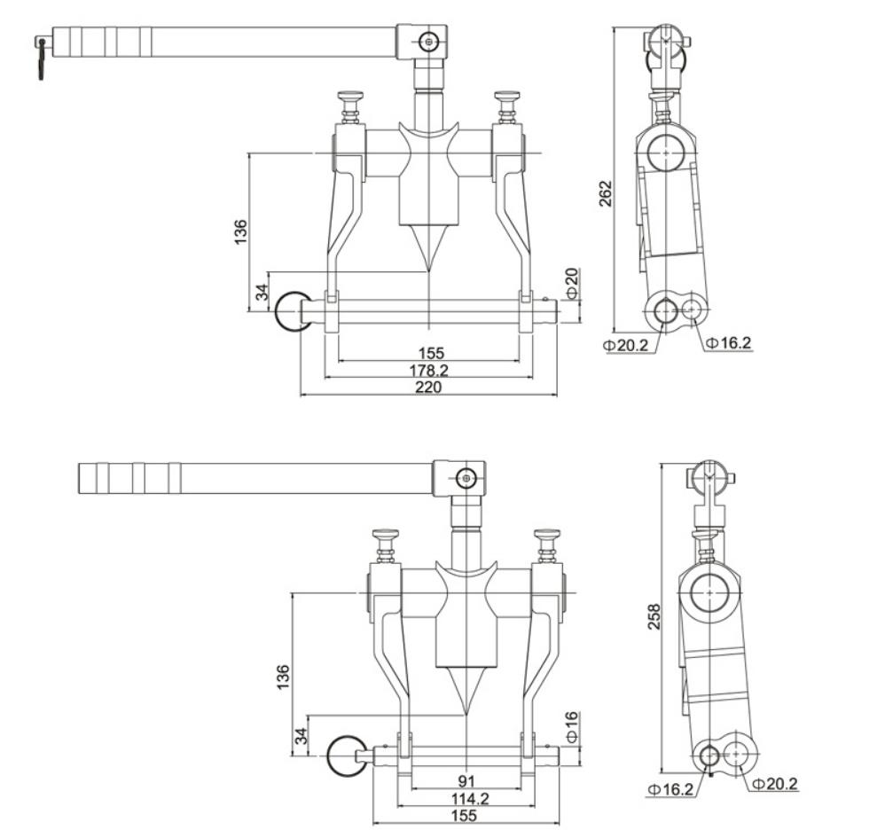 液压法兰分离器