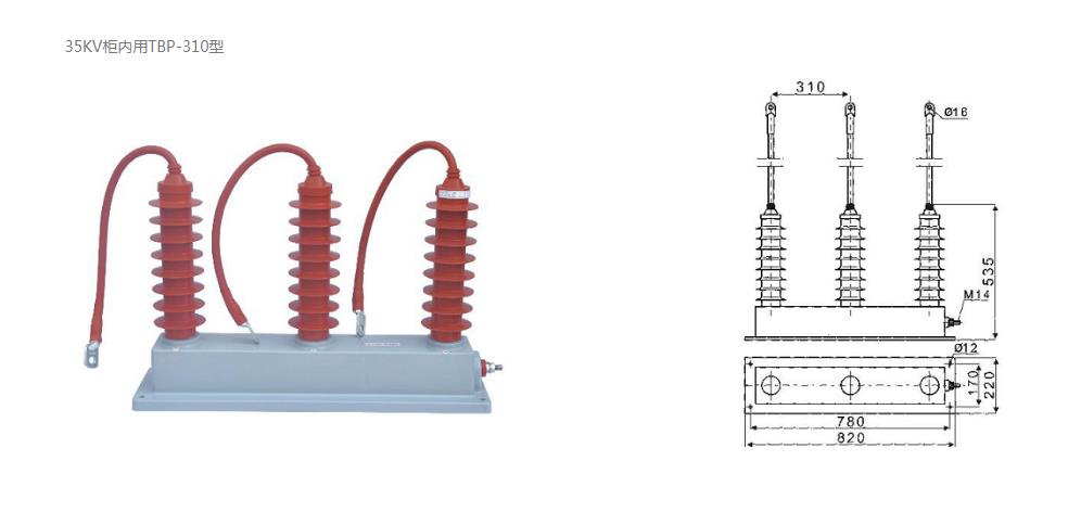 35kV柜内用TBP-310型过电压保护器