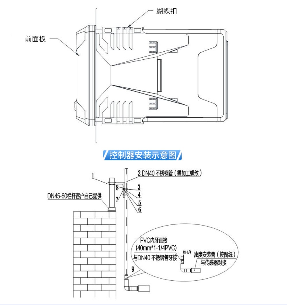 SIN-PTU100在线浊度仪