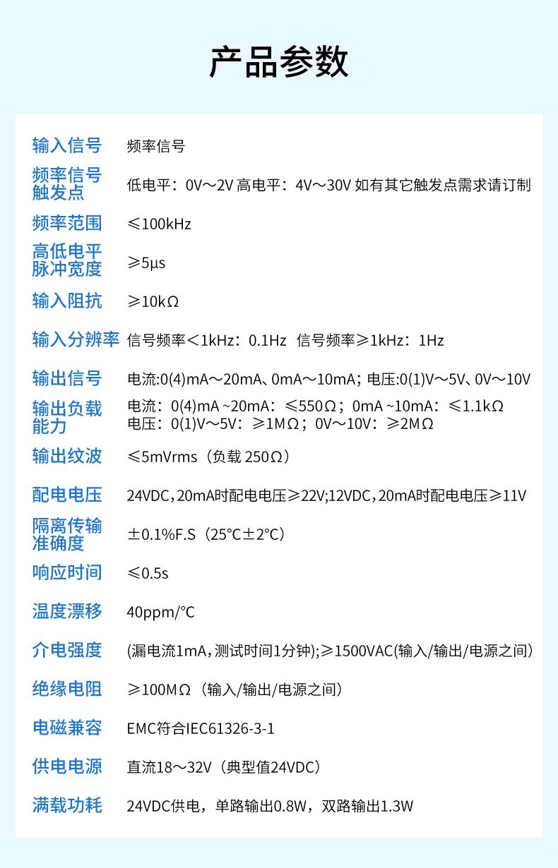 频率隔离器_频率隔离变送器