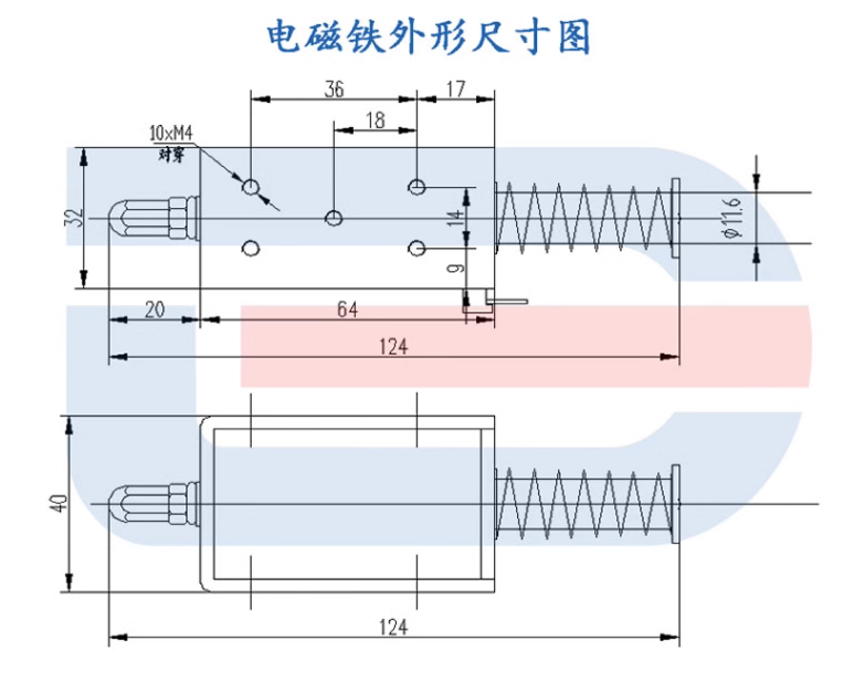 过流脱扣线圈5A 3.5A 1.8/2.5/3.5欧姆 高压VS1 ZW32开关过流线圈