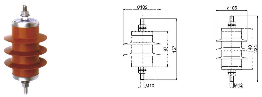 YH系列复合外套避雷器5W-3~6kV