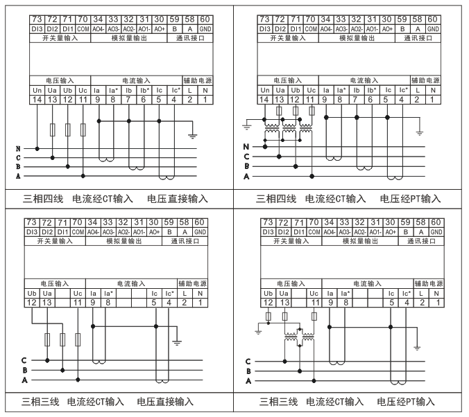 ABS-BS多功能电量变送器