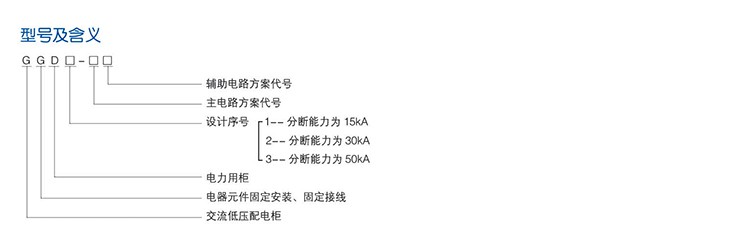 GGD低压固定式配电柜