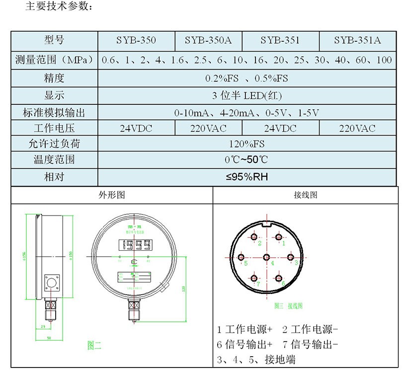 数字压力变送器