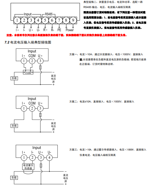 SPA-96BDW型直流功率表