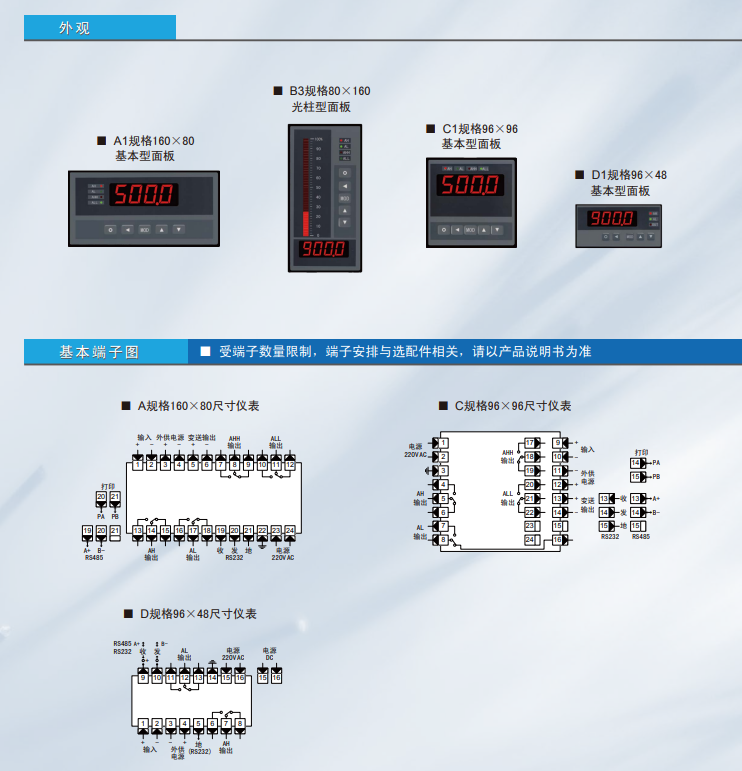 WPT标准型数显表