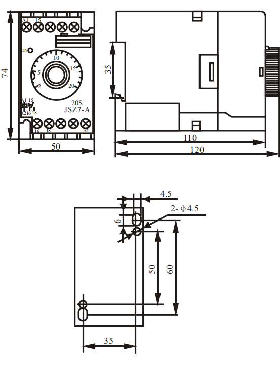 NDS7(JSZ7)电子式时间继电器