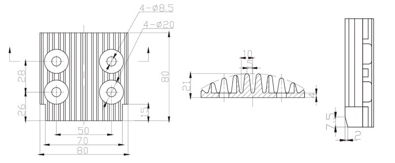 付散热片VS1-12/1600A-2000A