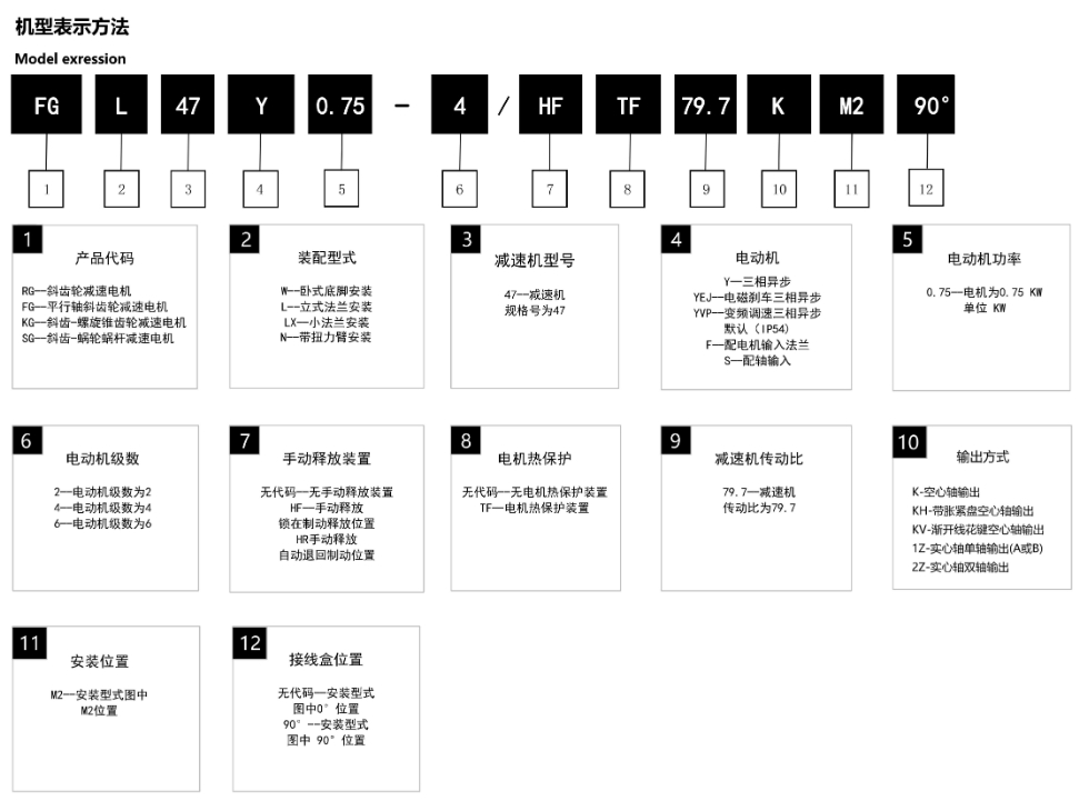 FG系列平行轴斜齿轮减速电机