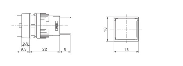 HBDS1-AY-D/△/▲圆、方型信号指示灯