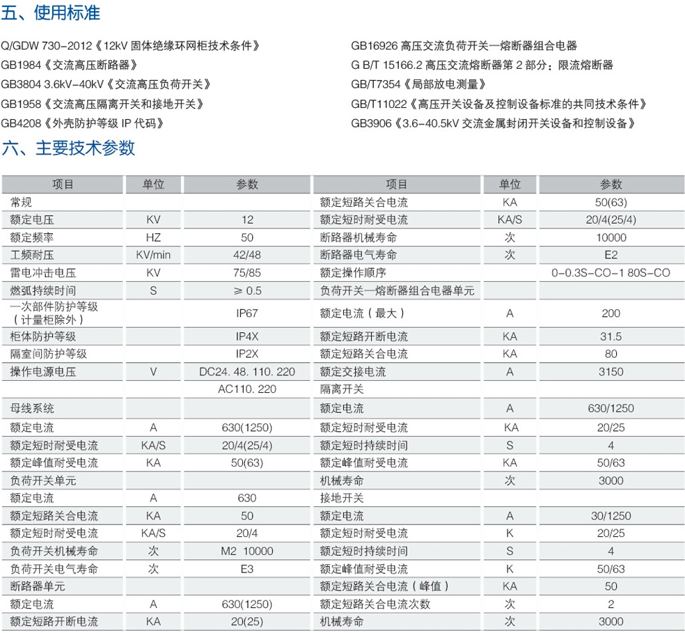 BKGXGN-12全封闭全绝缘固体环网柜