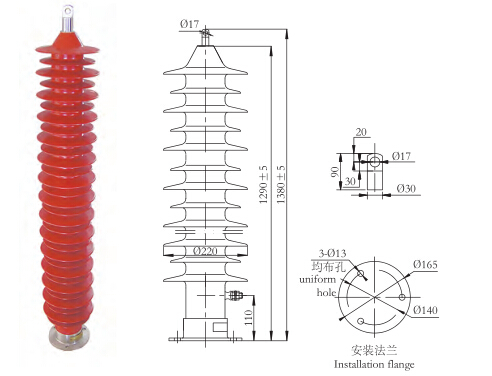 电站型避雷器110KV